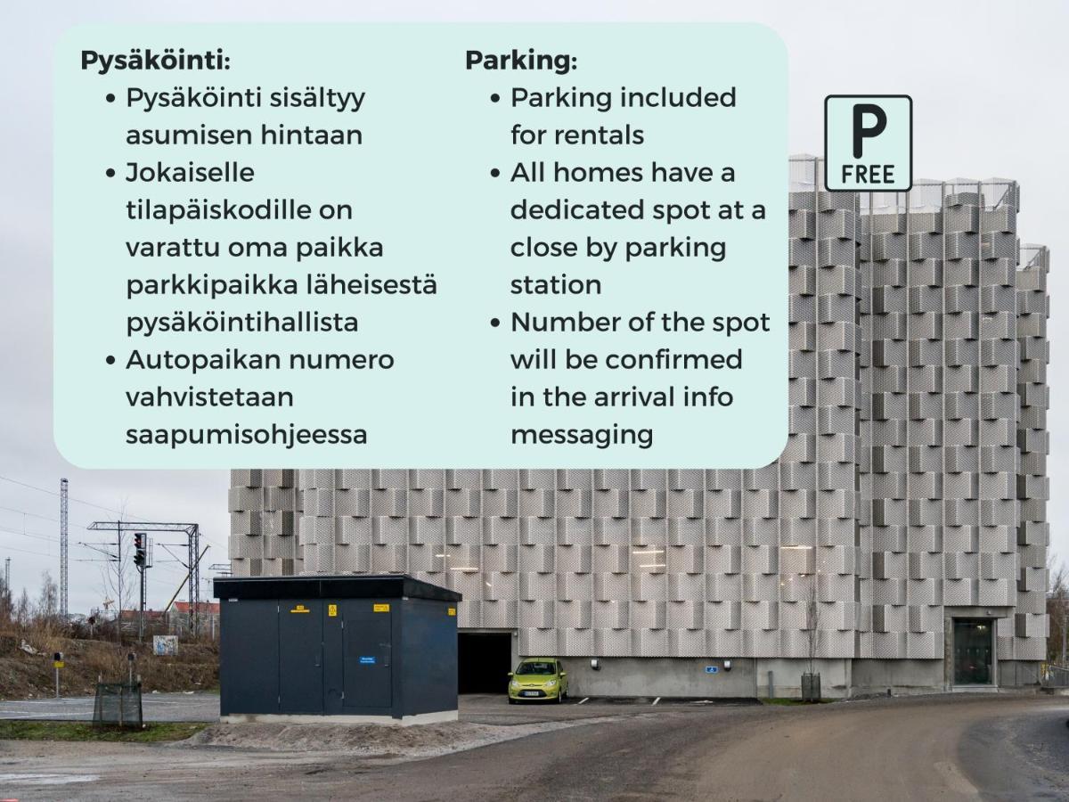 Hiisi Homes Turku Ratapiha Eksteriør billede